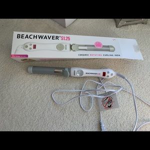 Beachwaver S1.25 Rotating Curling Iron White